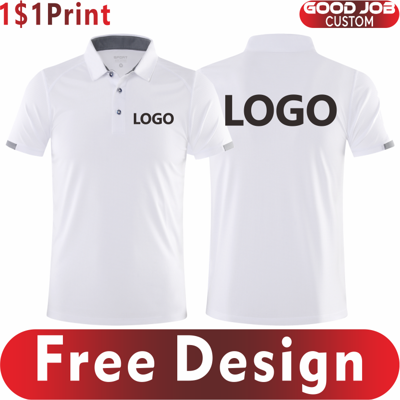 Embroidery Design Logo - Polo sportiva ad asciugatura rapida Design