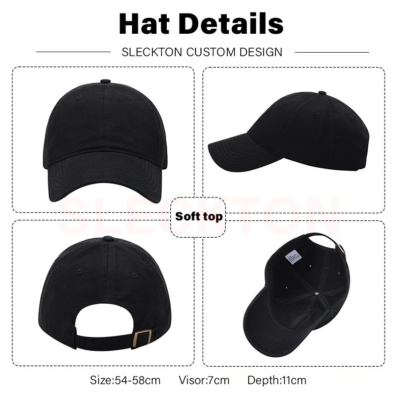SLECKTON Berretto da baseball  - Embroidery Design Logo recensione e prezzo