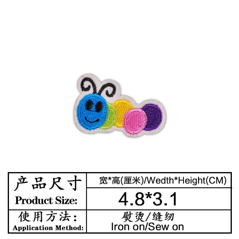 100 pz/lotto Piccolo Ricamo Pa - Embroidery Lady Bug recensione e prezzo