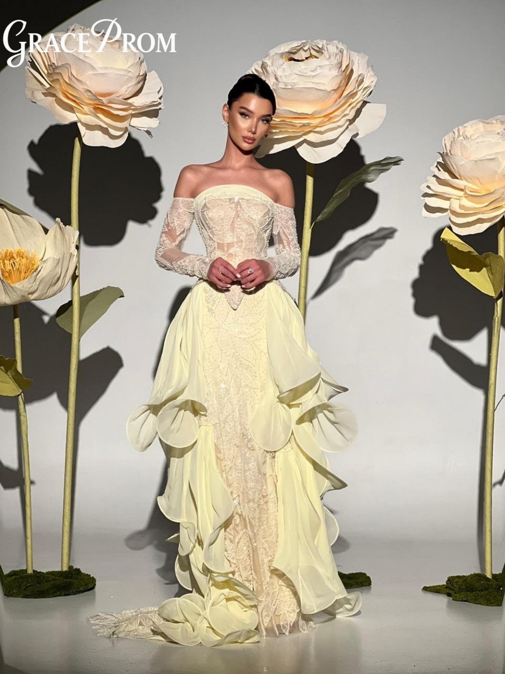 Squisito Abito da Ballo Giallo - Embroidery Yellow Dress recensione e prezzo