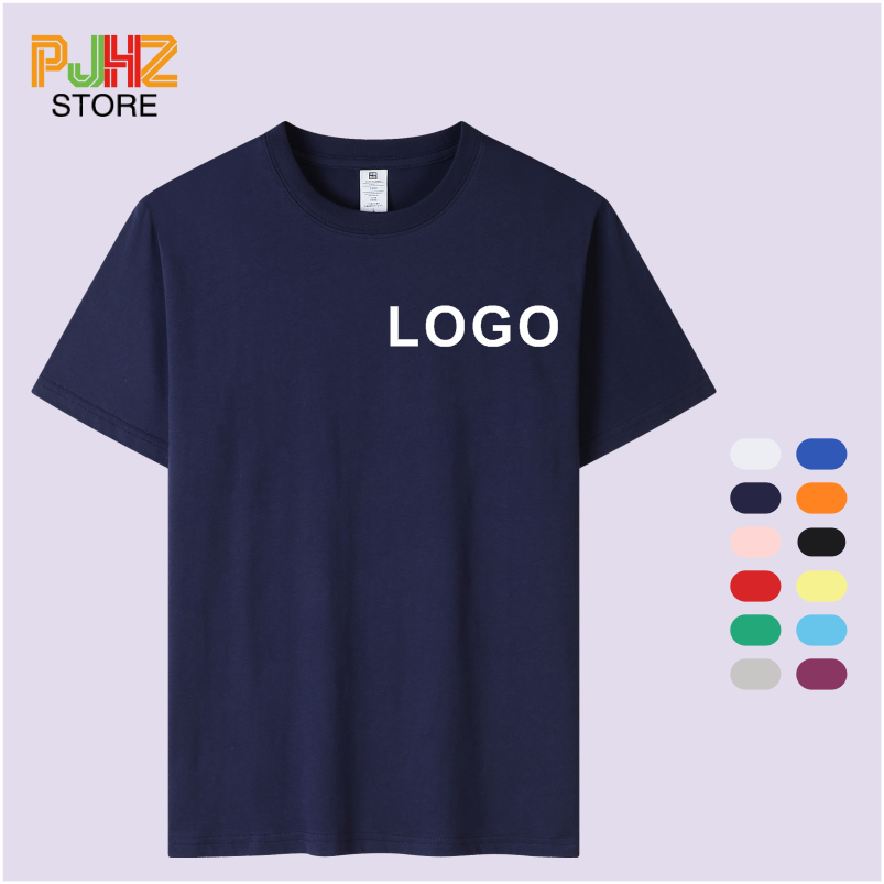 T-shirt in cotone 100% Logo pe - Embroidery Design Logo recensione e prezzo
